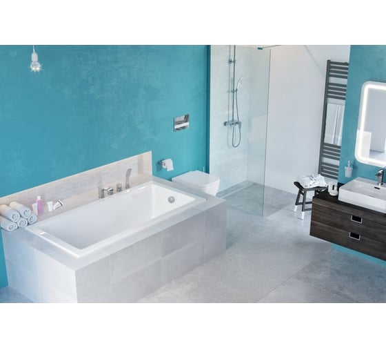Ванна Excellent Wave 160x80 см WAEX.WAV160.80WH