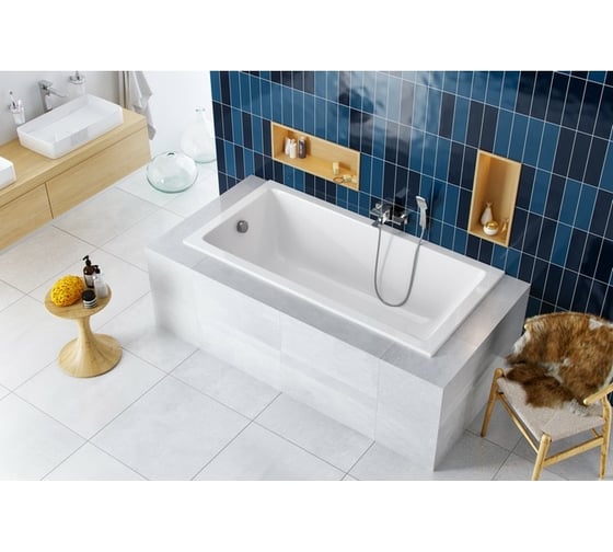 Ванна Excellent Wave Slim 180x80 см WAEX.WAV18WHS
