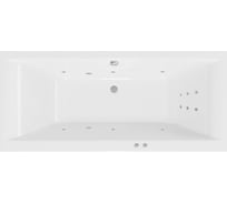 Ванна Excellent Savia Duo 170x80 см "LINE" хром WAEX.SAD170.80.LINE.CR