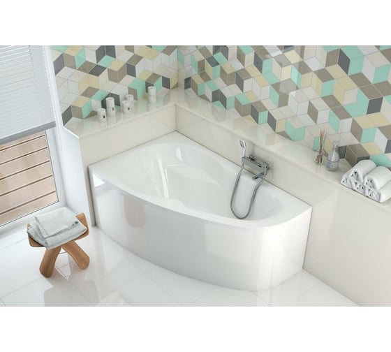Ванна Excellent Newa 160x95 см, левая WAEX.NEL16WH