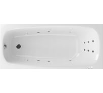 Ванна Excellent Layla 180x80 см "LINE" хром WAEX.LAY18.LINE.CR