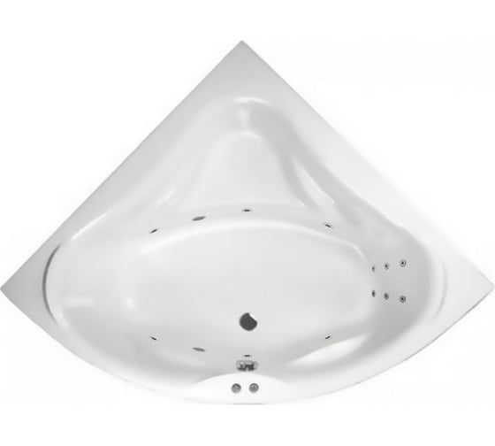 Ванна Excellent Konsul 150x150 см "LINE" хром WAEX.KON15.LINE.CR