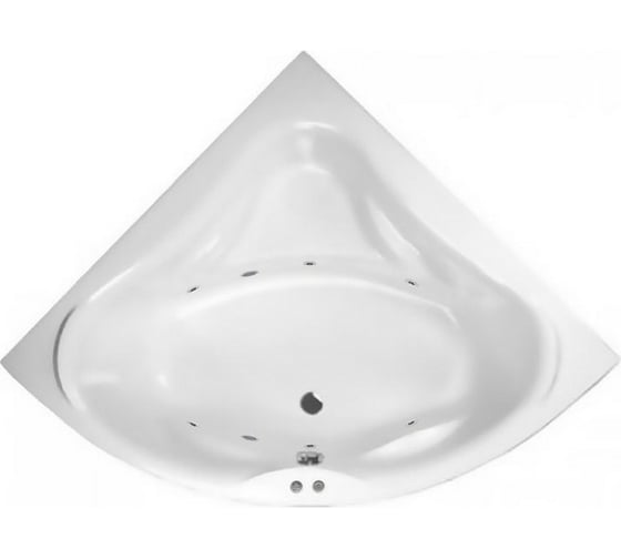 Ванна Excellent Konsul 150x150 см "SOFT" хром WAEX.KON15.SOFT.CR