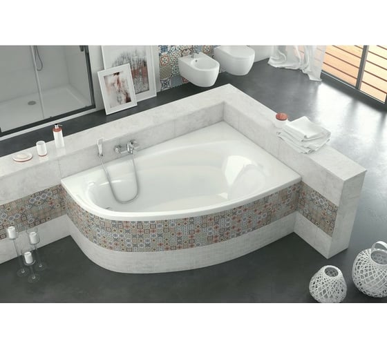 Ванна Excellent Kameleon 170x110 см, правая WAEX.KMP17WH