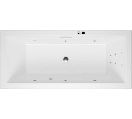 Ванна Excellent Heaven Slim 170x75 см "LINE" хром WAEX.HEV17S.LINE.CR