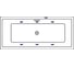 Ванна Excellent Heaven Slim 180x80 см "SOFT" хром WAEX.HEV18S.SOFT.CR 2