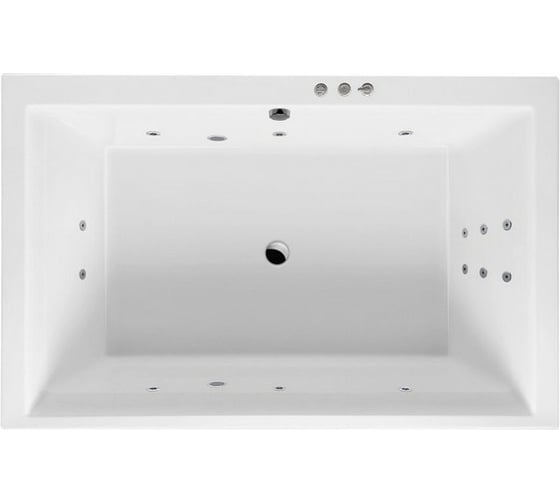 Ванна Excellent Crown Lux 190x120 см "SMART" хром WAEX.CRO19.SMART.CR