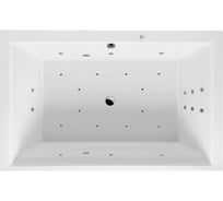 Ванна Excellent Crown Lux 190x120 см "ULTRA" хром WAEX.CRO19.ULTRA.CR