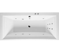 Ванна Excellent Crown Grand 190x90 см "LINE" хром WAEX.CRG19.LINE.CR