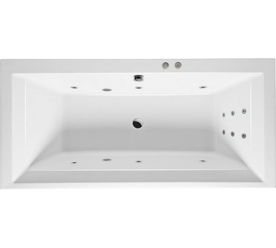 Ванна Excellent Crown Grand 190x90 см "LINE" хром WAEX.CRG19.LINE.CR 1