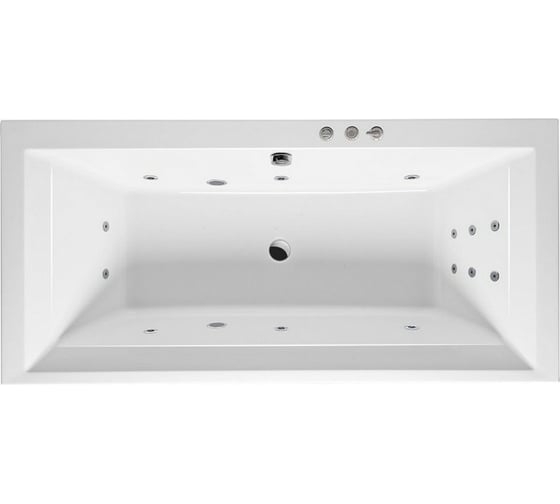 Ванна Excellent Crown Grand 190x90 см "SMART" хром WAEX.CRG19.SMART.CR 1