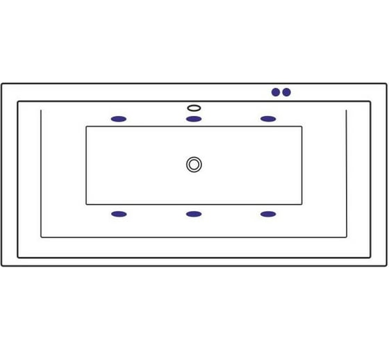 Ванна Excellent Crown Grand 190x90 см "SOFT" хром WAEX.CRG19.SOFT.CR