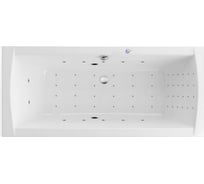 Ванна Excellent Aquaria Lux 180x80 см "NANO" хром WAEX.AQU18.NANO.CR