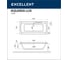 Ванна Excellent Aquaria Lux 180x80 см "RELAX" хром WAEX.AQU18.RELAX.CR 3