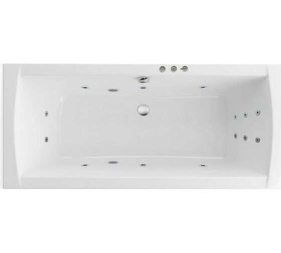 Ванна Excellent Aquaria Lux 180x80 см "SMART" хром WAEX.AQU18.SMART.CR