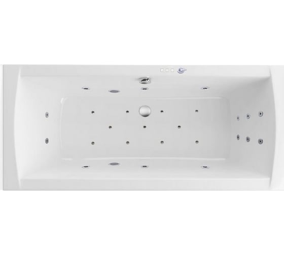 Ванна Excellent Aquaria Lux 180x80 см "ULTRA" хром WAEX.AQU18.ULTRA.CR