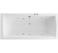 Ванна Excellent Aquaria Lux 180x80 см "SOFT" хром WAEX.AQU18.SOFT.CR