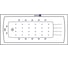 Ванна Excellent Aquaria 170x75 см "NANO" хром WAEX.AQU17.NANO.CR 2