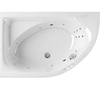 Ванна Excellent Aquarella 150x100 см, левая "SMART" хром WAEX.ARL15.SMART.CR