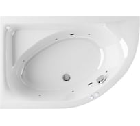 Ванна Excellent Aquarella 170x110 см, левая "SOFT" хром WAEX.ARL17.SOFT.CR