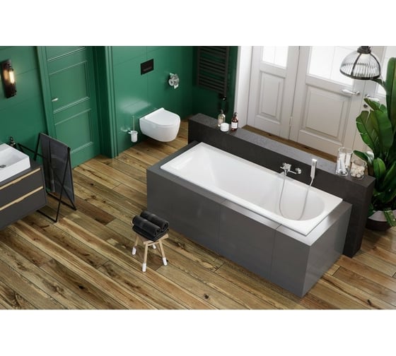 Ванна Excellent ACTIMA Aurum 170x70 см, на каркасе WAAC.AUR17WH