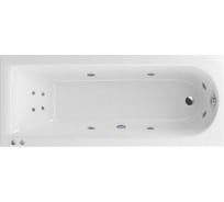 Ванна Excellent ACTIMA Aurum Slim 150x70 см "HYDRO+" хром WAAC.AUR15S.HYDRO+.CR