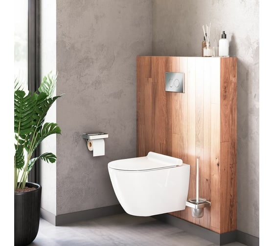 Подвесной унитаз Damixa Scandi Pure без ободка DX36C1700SC
