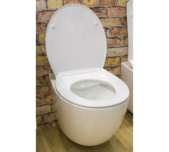 Чаша подвесного унитаза Art&Max ELEGANT безободкового AM9316CHR