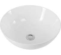 Керамическая накладная раковина Art&Max белая, 415x415x155 мм AM-104