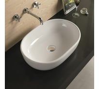 Керамическая накладная раковина Art&Max белая, 480x350x140 мм AM-5006-X