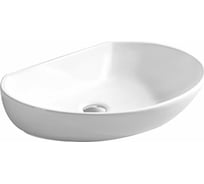 Керамическая накладная раковина Art&Max белый глянец, 605x420x155 мм AM5405-W