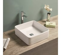 Керамическая накладная раковина Art&Max белая, 415x415x135 мм AM-7050-D