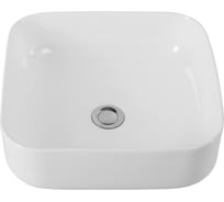 Керамическая накладная раковина Art&Max белая, 385x385x135 мм AM-78110