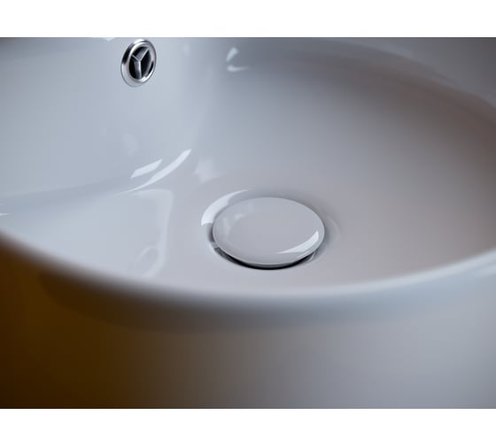 Умывальник Ceramicanova Element чаша накладная, круглый, 400х400х150 мм CN5027