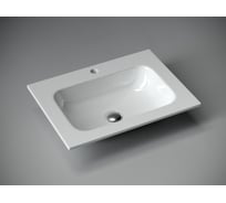 Накладной прямоугольный умывальник Ceramicanova Element 610х457х137 мм CN7011
