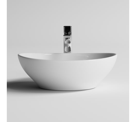 Умывальник Ceramicanova Element чаша накладная, овальный, 405х330х140 мм CN6016