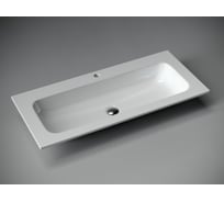 Накладной прямоугольный умывальник Ceramicanova Element 1010х457х137 мм CN7013