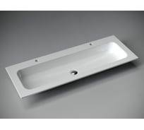 Накладной прямоугольный умывальник Ceramicanova Element 1210х457х137 мм CN7016
