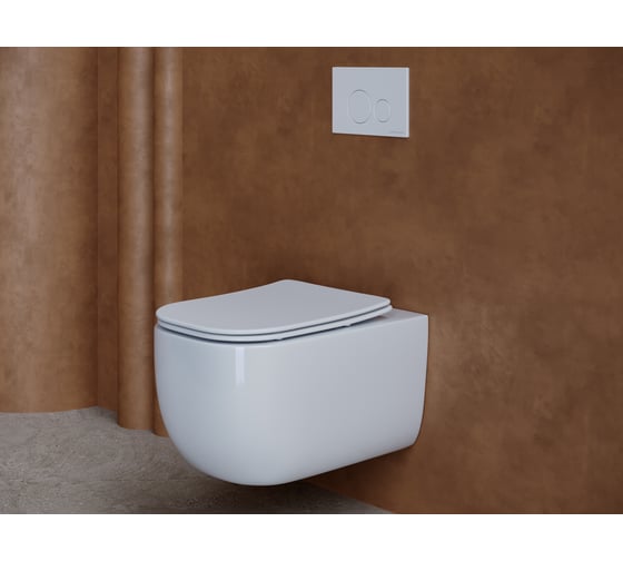 Подвесной унитаз Ceramicanova NOEL Rimless CN3013