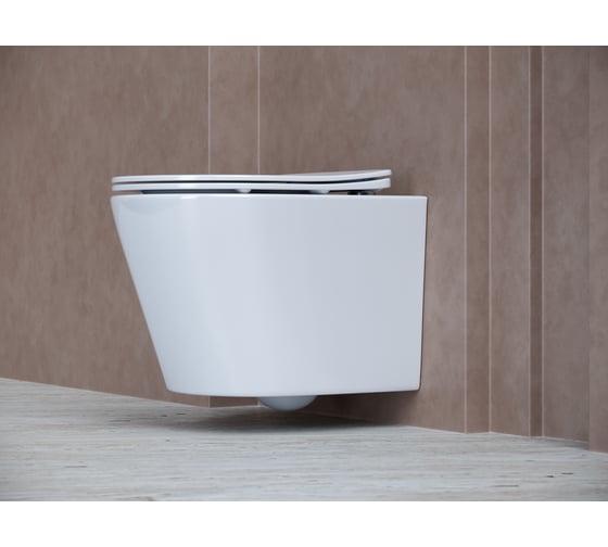 Подвесной унитаз Ceramicanova Balearica Rimless CN6000