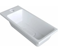 Полувстраиваемая раковина для ванной uperwood Modul_50 см, прямоугольная 2911020337