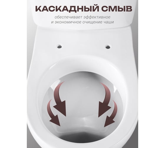 Унитаз Santeri Орион комфорт белый 1.P403.8.S00.00B.F