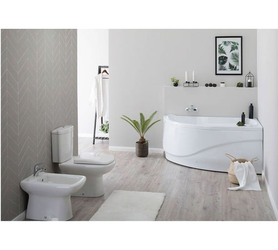 Ванна Aquanet GRACIOSA 150x90 R на каркасе + панель 00310240