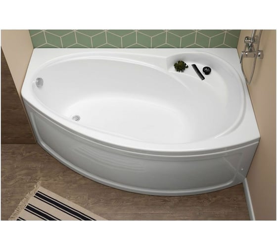 Ванна Aquanet JERSEY 170x90 R на каркасе + панель 00310244