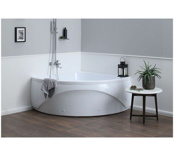 Ванна Aquanet VITORIA 130x130 на каркасе + панель 00310252