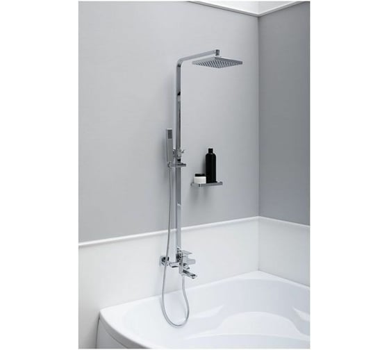 Ванна Aquanet VITORIA 130x130 на каркасе + панель 00310252