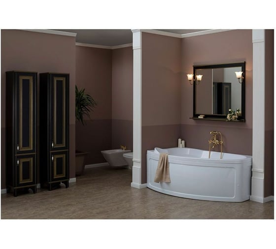 Ванна Aquanet SOFIA 170x90 L на каркасе + панель 00310257