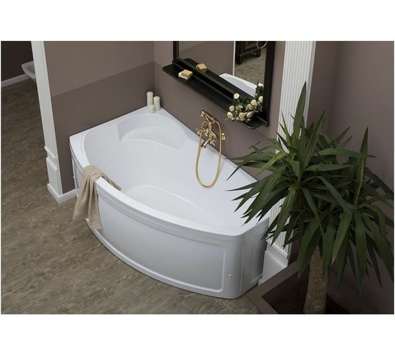 Ванна Aquanet SOFIA 170x90 L на каркасе + панель 00310257