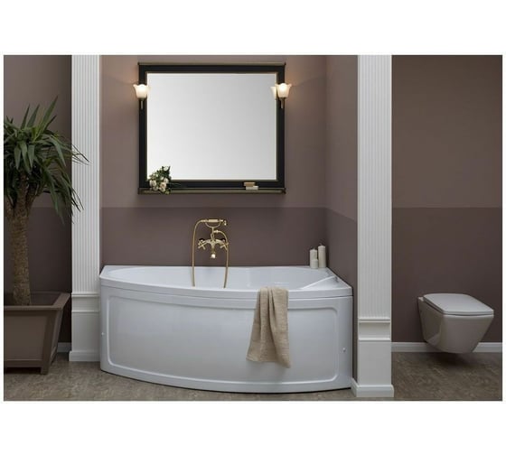Ванна Aquanet SOFIA 170x90 R на каркасе + панель 00310258