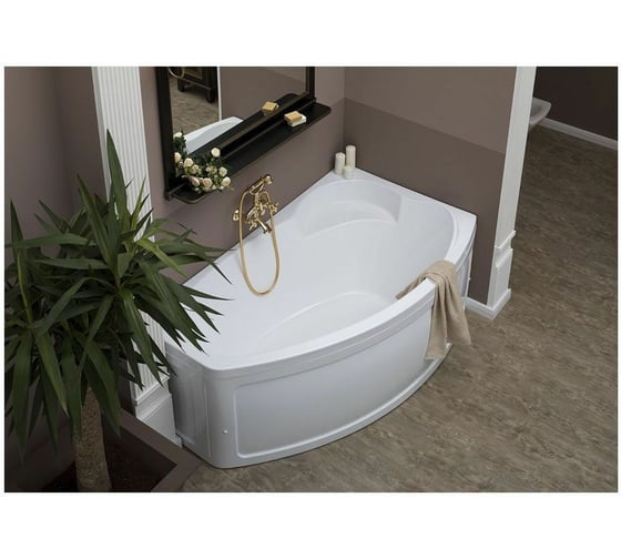 Ванна Aquanet SOFIA 170x90 R на каркасе + панель 00310258